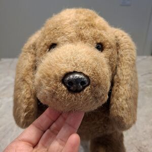 Gund 17" Tan Dachshund Doxie Puppy Wiener Dog Stuffed Animal Plush Vintage‎ 1986